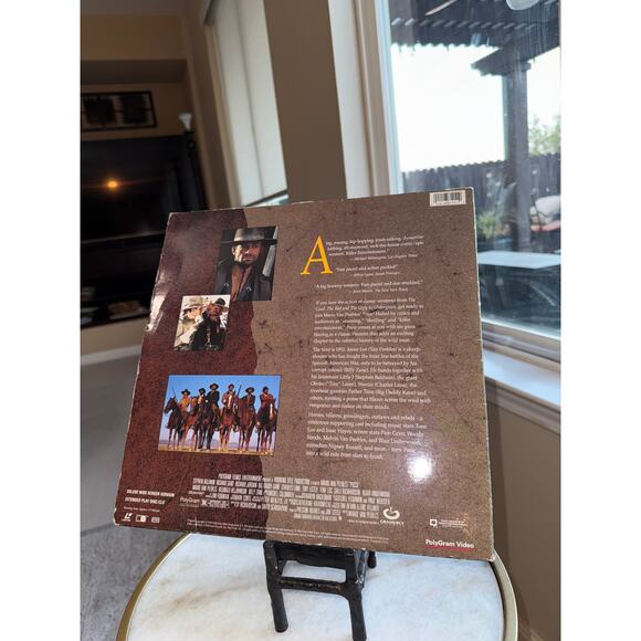 Posse (1993) LaserDisc Widescreen CLV Mario Van Peebles Western PolyGram - Picture 3 of 4